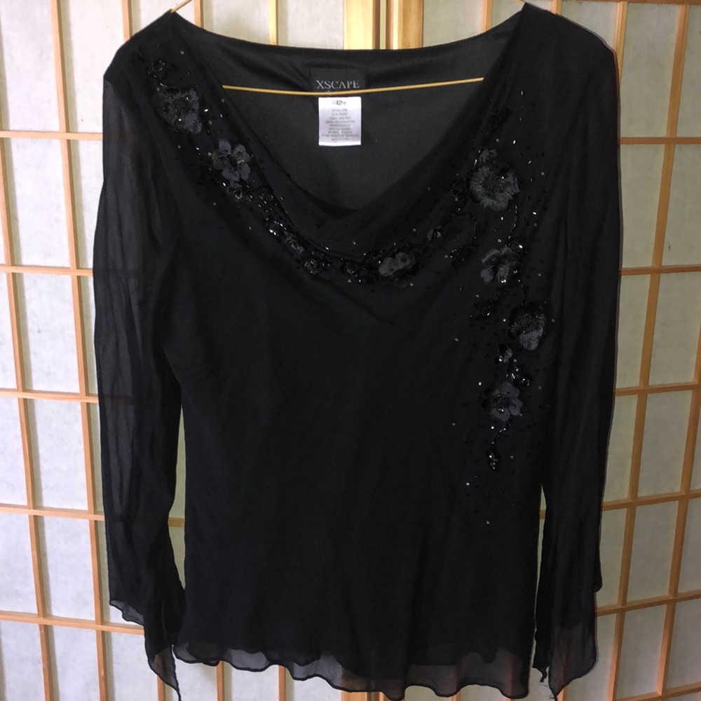 Black Long Sleeve Blouse